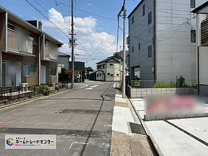  前面道路含む現地写真