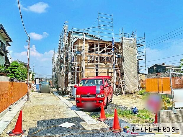 【現地外観写真】【2026年7月撮影】住宅の構造や設備仕様・完成イメージなどのご質問はいつでもお気軽にお問い合わせ下さいませ☆資料もお送りいたします♪