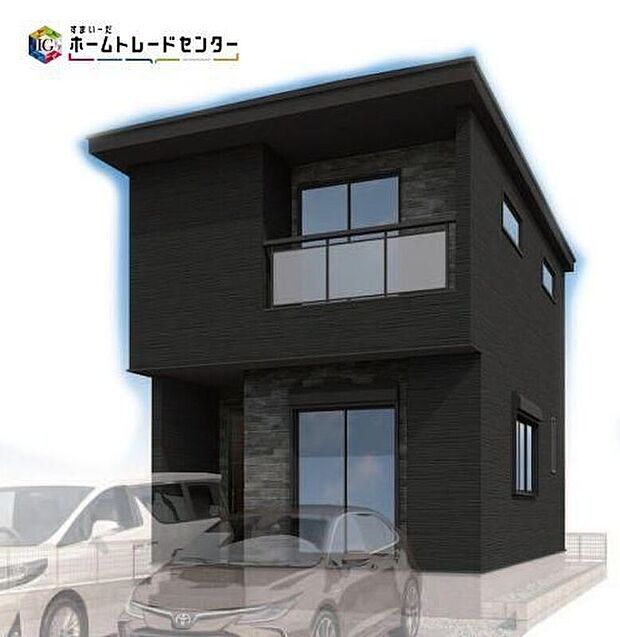 【現地外観イメージ】1号棟☆並列2台駐車可能♪土日はもちろん、平日やお仕事の空き時間、お仕事帰りでも合わせてご見学できます♪お気軽にお問い合わせください♪※画像はイメージです。