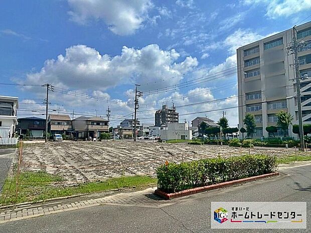 【現地外観写真】資料送付・ご見学即対応!お客様にあった資金計画書の作成や近隣の完成物件のご紹介も可能です。現地をご覧いただきながら、住まいの夢をお聞かせください♪お気軽に0120-888-983まで♪