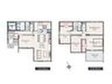 【間取図】(4号棟)、価格3699万円、4LDK、土地面積156.64m2、建物面積108.12m2
