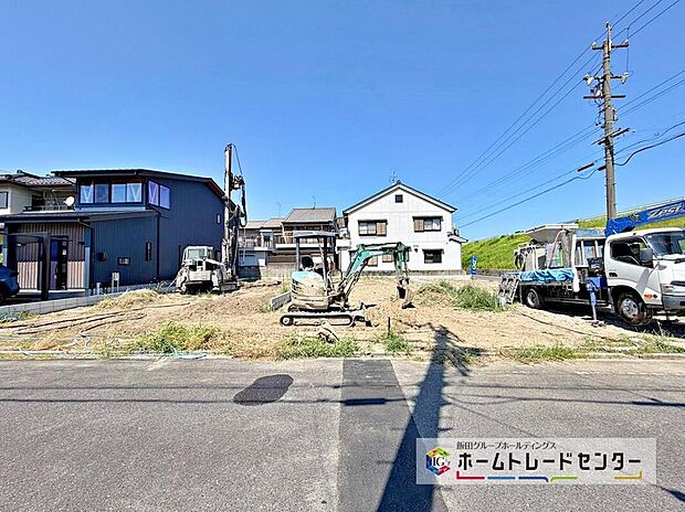 【現地外観写真】住宅の構造や設備仕様・完成イメージなどの資料もお送りいたします♪お気軽にお問い合わせ下さい☆