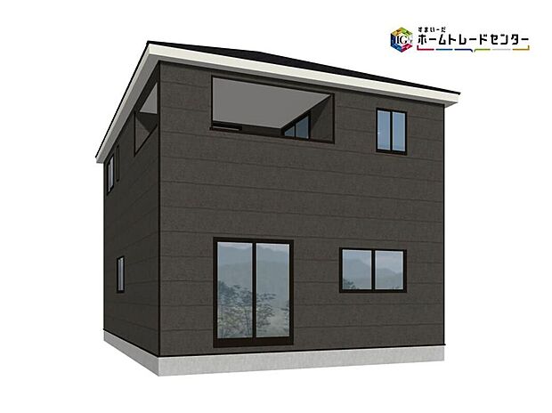 【完成予想図(外観)】（2号棟）完成予想図
浴室乾燥機や、防犯カメラ、対面式キッチンなど快適設備も充実しています。