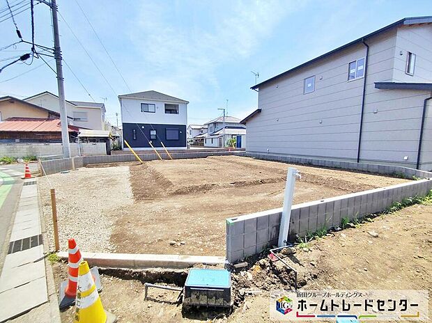 【現地外観写真】今から見たい！大歓迎です♪ お気軽にホームトレードセンターまでお問い合わせください。 閑静な街並みの分譲地を是非現地にてご覧ください。