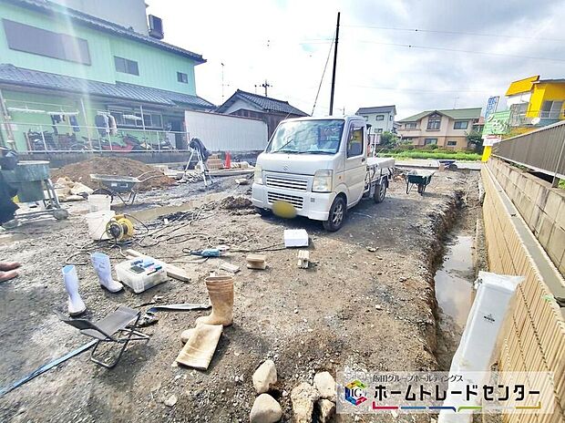 【現地外観写真】【2026年9月撮影】今から見たい！大歓迎です♪ お気軽にホームトレードセンターまでお問い合わせください。 閑静な街並みの分譲地を是非現地にてご覧ください。