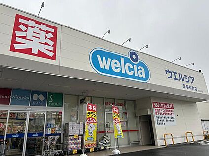 ウエルシア深谷仲町店 320m (徒歩5分)