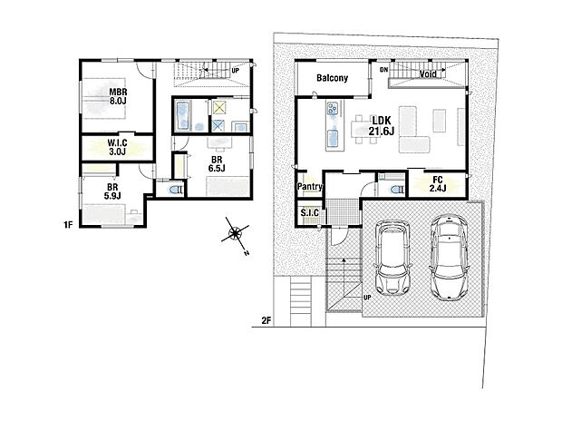【参考プラン】3LDK、土地価格2,600万円、土地面積144.82m2、建物価格3,380万円、建物面積123.58m2
