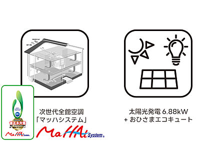全館空調と太陽光発電で一年中快適・省エネ生活