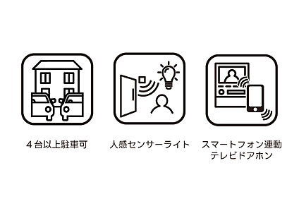 安心と便利を備えた充実のスマート設備仕様