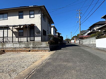 現地　前面道路