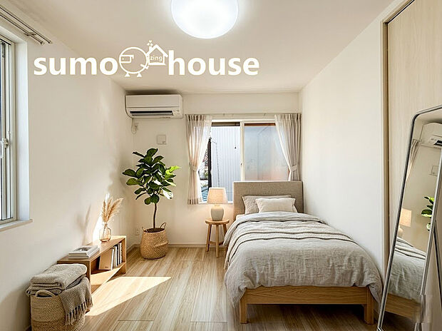 お子様の成長に合わせて使い分けができる、使い勝手の良い3LDKの間取りです 。各居室は独立性が高く、プライバシーにも配慮されています。(家具等はCGです)