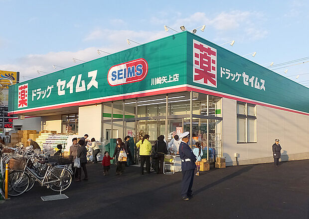 ドラッグセイムス川崎矢上店（約930m）