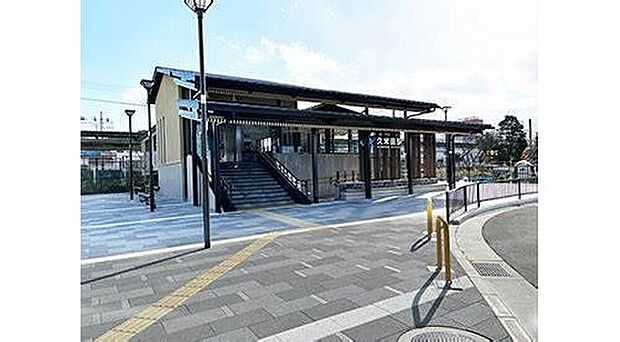 JR阪和線「久米田」駅。2023年に西口改札とそれに伴う道路も供給開始。混雑緩和になりました♪