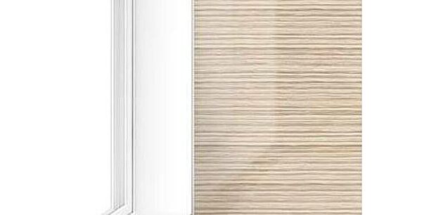 【浴室壁パネル】浴室の壁パネルは、シャワーで流すだけで、湯アカをサッと落とし、お手入れが簡単です（同仕様）