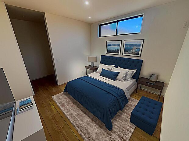 広々WIC付きの主寝室