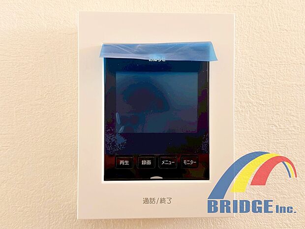 【モニター付きインターホン】※同社同等施工例