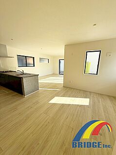 リビング約22.5帖　別角度