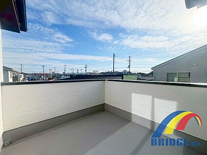 南面バルコニー