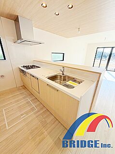 オープンカウンターキッチン