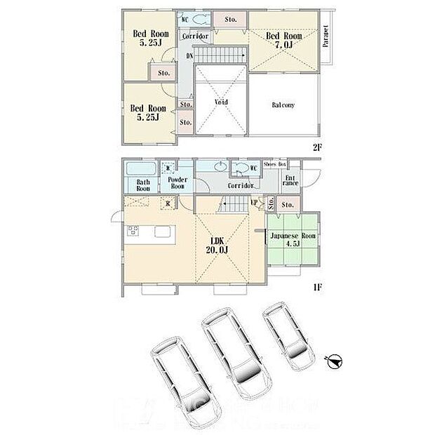 【4LDK】※現況と相違がある場合は現況を優先