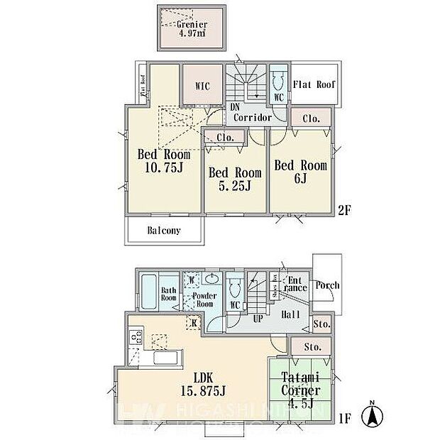 【3LDK+S】※６号棟
※現況と相違がある場合は現況を優先