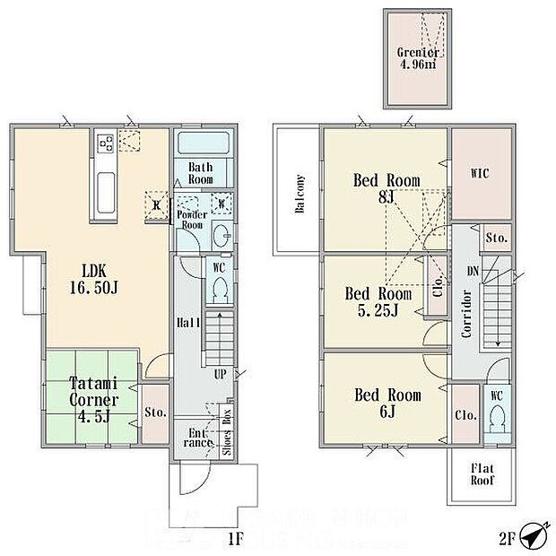 【3LDK+S】【17号棟】※現況と相違がある場合は現況を優先