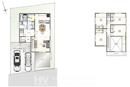 建物プラン間取:4LDK 建物プラン面積:112.61m2 建物プラン価格:3506万円 B区画
※現況と相違がある場合は現況を優先 