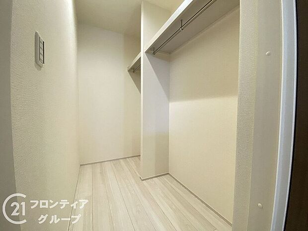 充実した収納スペースなので、お子様が大きくなって、荷物が増えてもたっぷり収納しておけますね