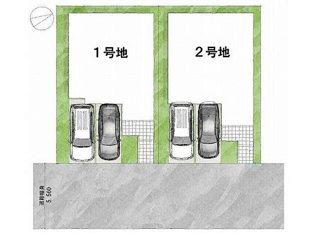 全2区画、好評分譲中!