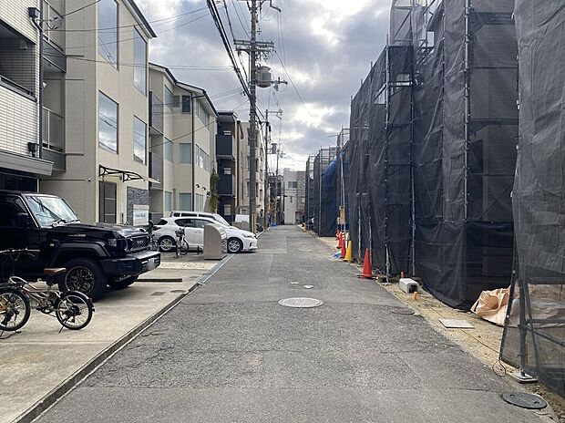 【前面道路含む外観】【現地前道】センチュリーグループにて全国規模の表彰経験多数あり!当社が自信をもってお客様にピッタリの物件をご提案いたします【不動産のプロにお任せください!】