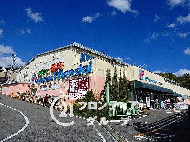 万代御池台店（約1,000m）