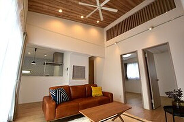 【区画No.1　LDK】20.6帖の明るく開放的なLDK！