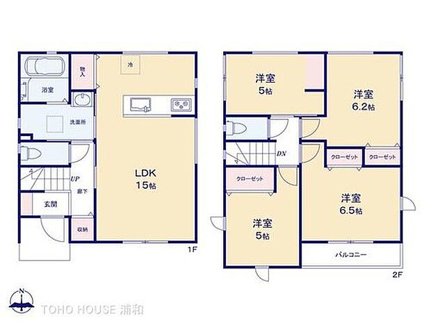 【4LDK】1号棟【間取り図】