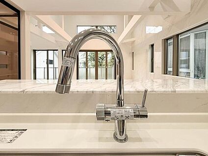 【浄水器一体型混合水栓】