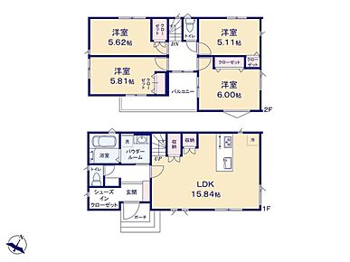 ４号棟【間取り図】 