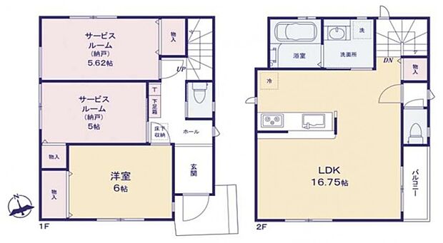 暮らしの快適性・居心地の良い住空間設計です。リビングを中心に、ご家族皆様が充実の暮らしをお送りいただけるプランニングです。