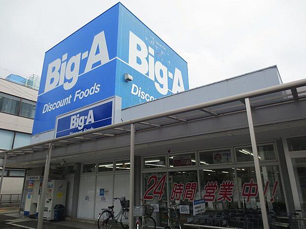 ビッグ・エー 世田谷祖師谷店(約767m)