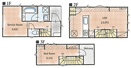 暮らしの快適性・居心地の良い住空間設計です。リビングを中心に、ご家族皆様が充実の暮らしをお送りいただけるプランニングです。 