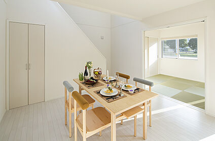 ナチュラルLDK＋和室のある暮らし（施工イメージ）