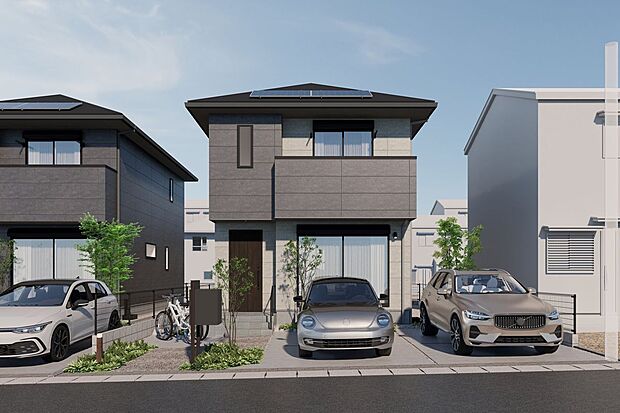 【外観パース図】■8号地外観(パース)