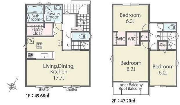 (1号棟)、価格2990万円、3LDK、土地面積166.05m2、建物面積96.88m2