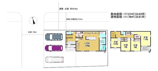 間取図です ※現況と異なる場合は現況を優先致します。