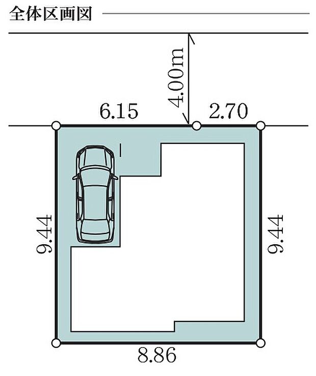 カースペースを確保した全1棟。20帖LDKと屋上スカイデッキ、充実した設備仕様で快適な新生活をサポートします。