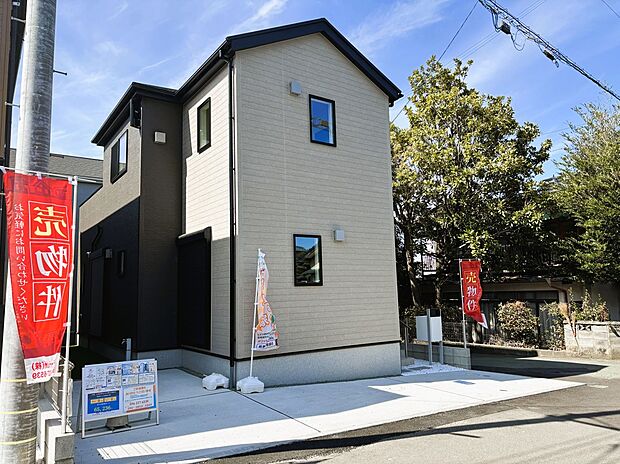 【2号棟】開放感のある角地です。