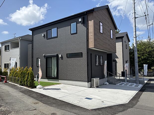 【3号棟】日当たりが良く開放感のある角地です。