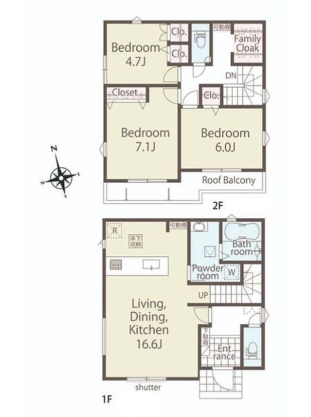 (1号棟)、価格3480万円、3LDK、土地面積116.15m2、建物面積92.9m2