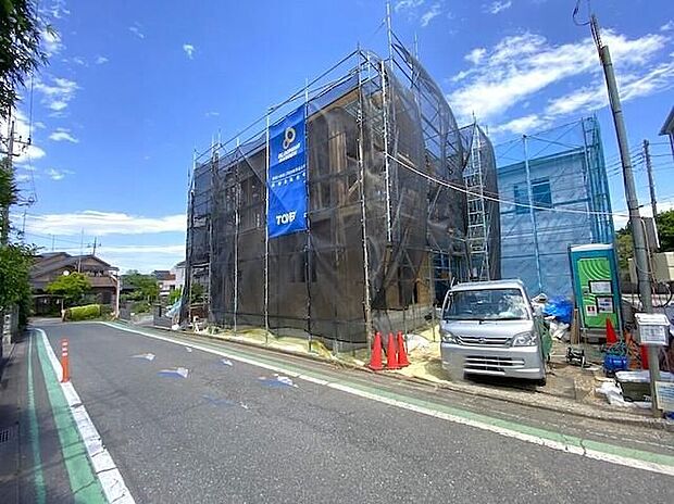 1号棟◆周辺は静かで落ち着いた住宅街。車通りも少ないため、小さなお子様との暮らしにも安心です♪