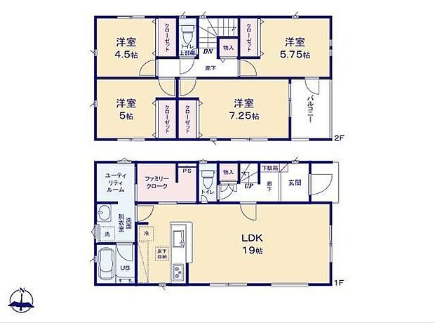 (A号棟)、価格3780万円、4LDK、土地面積148.69m2、建物面積110.16m2