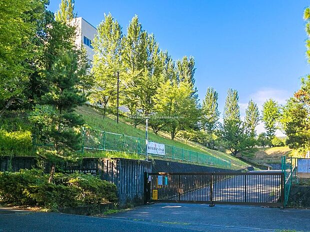 八王子市立松が谷中学校（約1,200m）