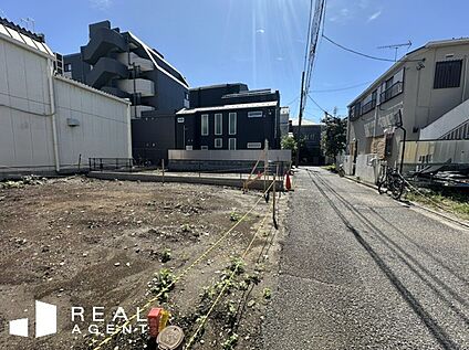 現地前面道路